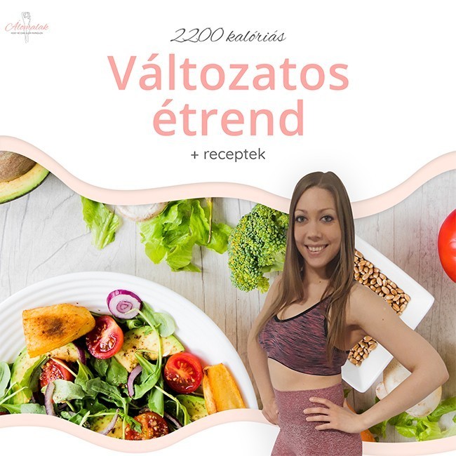 2200 kcal étrend napi 1400 kalóriás étrend