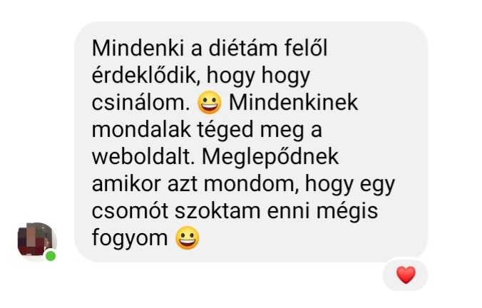 étrend visszajelzés