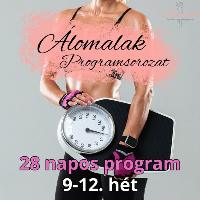 álomalak programsorozat 9-12. hét