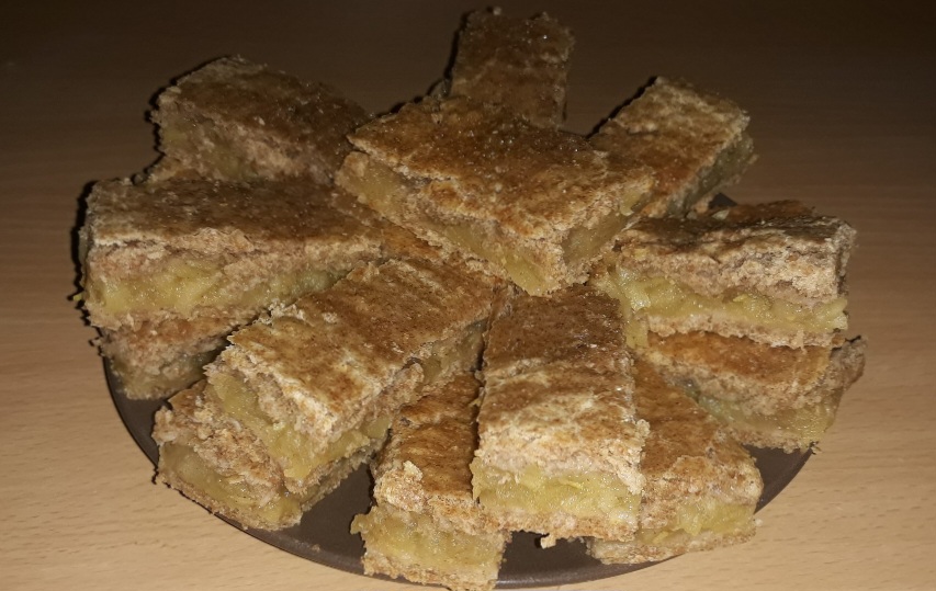 diétás almás lepény recept - teljes kiőrlésű