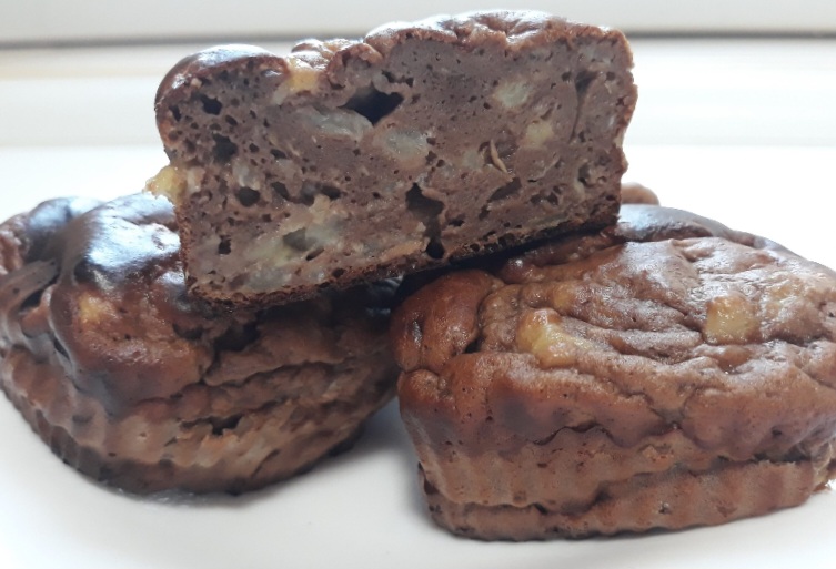 diétás csokis fehérje muffin recept