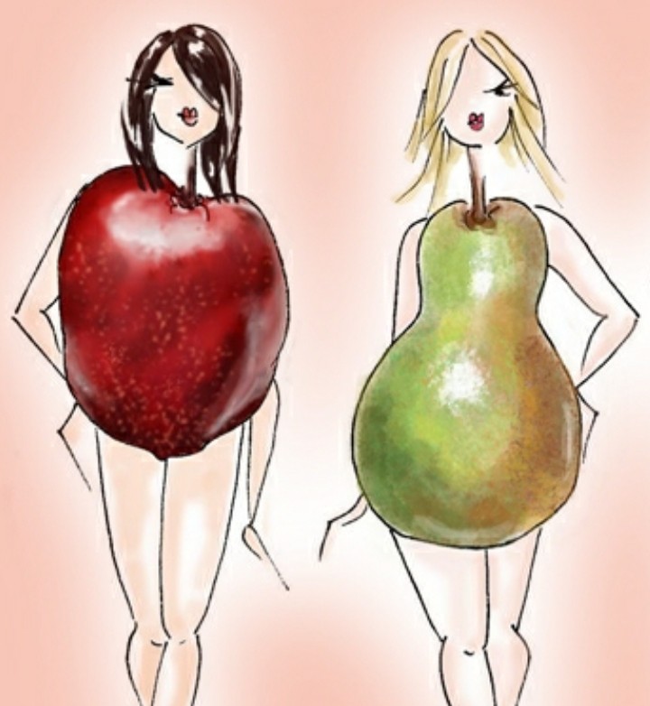 tippek körte és alma testalkatú nőknek