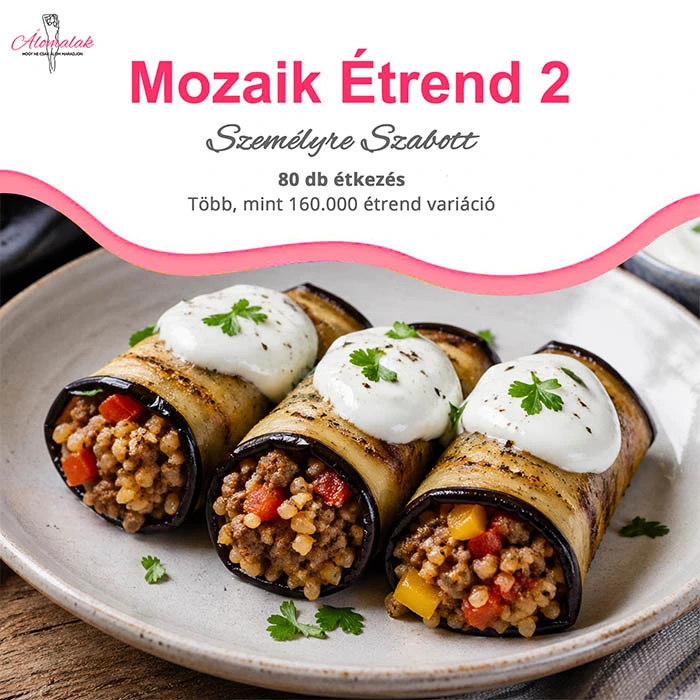 mozaik étrend 2 személyre szabással
